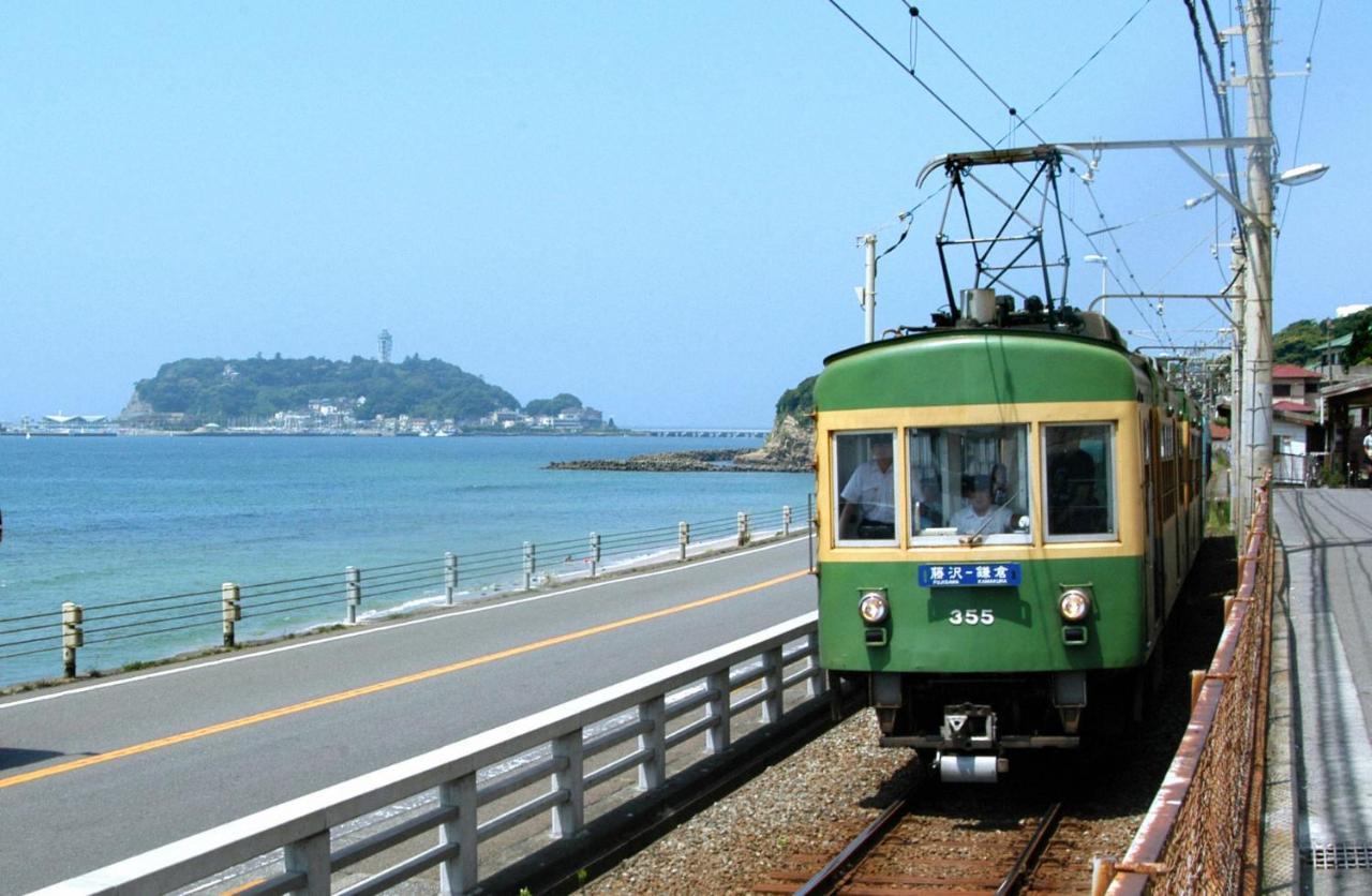 White Sand Beach Enoshima Kamakura Bagian luar foto